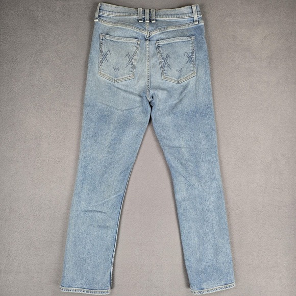 McGuire Jeans Womens 28 Light Wash Valetta Straight Button‎ Fly Made in USA - Picture 13 of 16